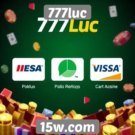 Métodos de pagamento aceitos no 777luc