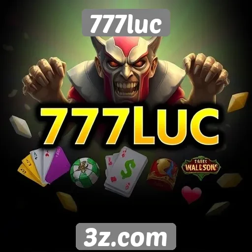 Variedade de jogos disponíveis no 777luc